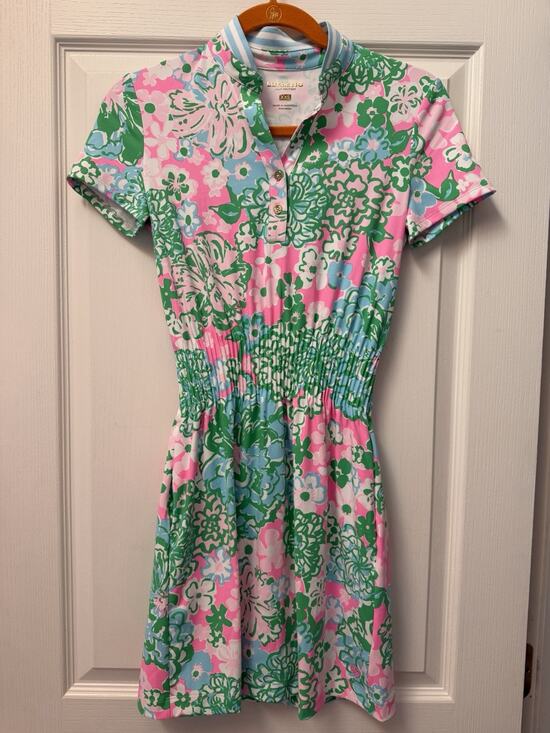 LILLY PULITZER Dresses & Skirts - NWT Lilly Pulitzer Luxletic Love Active Dress UPF 50+ Plumes In Bloom XXS